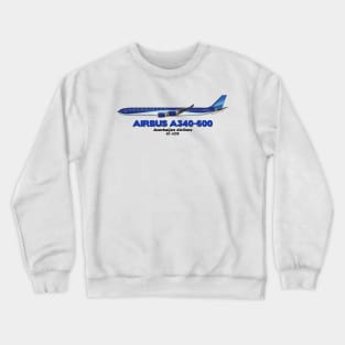 Airbus A340-600 - Azerbaijan Airlines Crewneck Sweatshirt